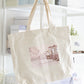 dusk canvas tote bag