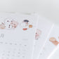 calendar sheet pack