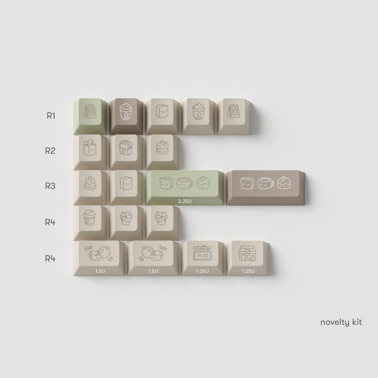 café rose keycaps