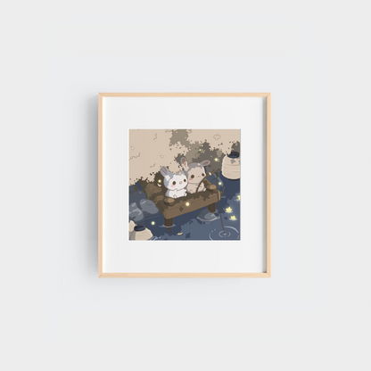 mid autumn festival art print