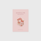 strawberry milk enamel pin