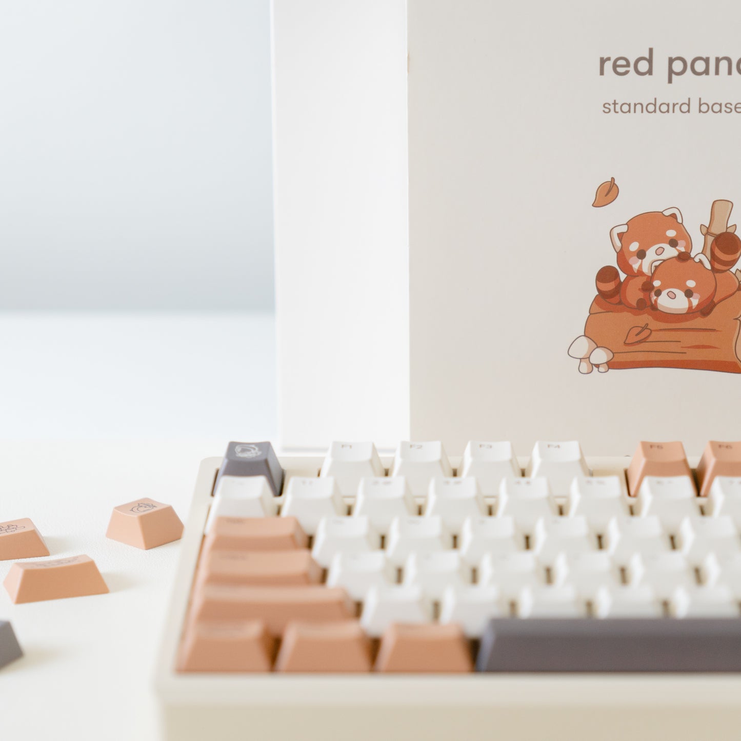 red panda keycaps